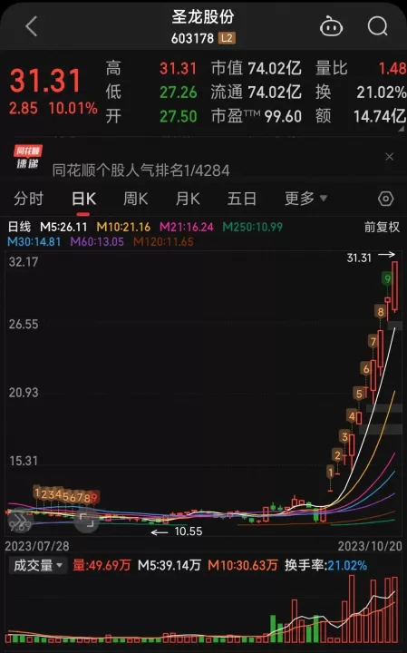 深夜炸弹！十一连板大妖股圣龙股份业绩暴雷_https://www.023hushi.com_财经新闻_第1张