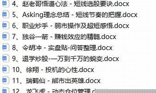 18位著名游资(18位著名游资悟道心得)_https://www.023hushi.com_核准制科创板_第1张