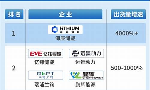 中国十大储能电池排名第一(中国储能电池市场分析报告)_https://www.023hushi.com_科创板_第1张